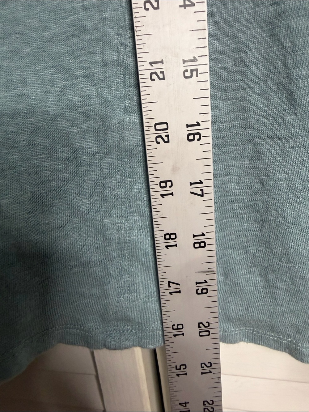 Eileen Fisher Organic Linen Coastal V‑Neck Wide Flowy Top SZ 1X Minimalist - Picture 5 of 8